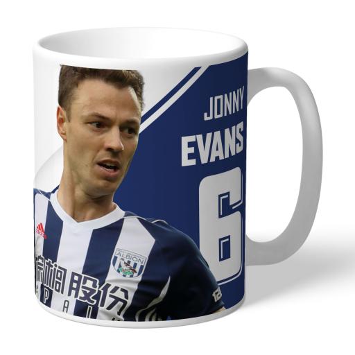 West Bromwich Albion FC Evans Autograph Mug
