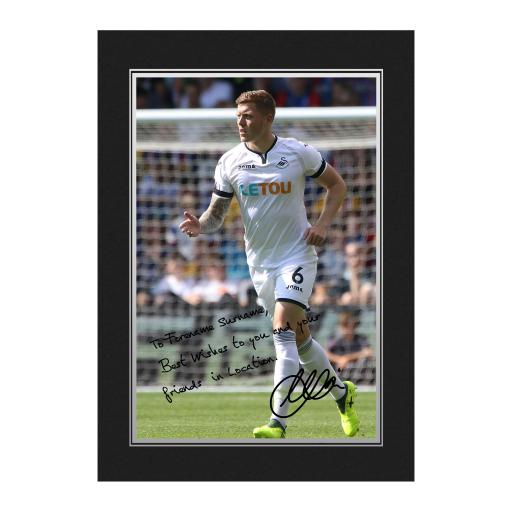 Swansea City AFC Mawson Autograph Photo Folder