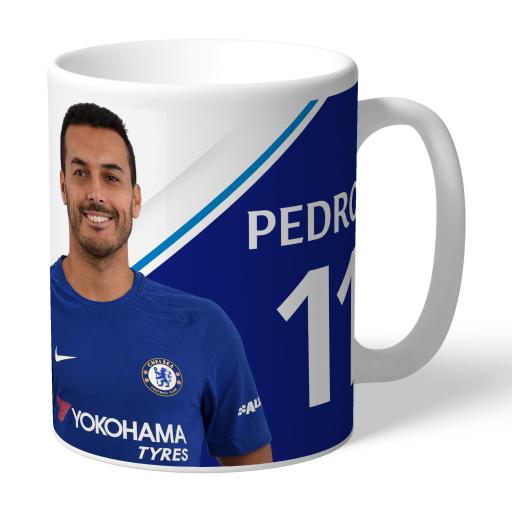 Chelsea FC Pedro Autograph Mug