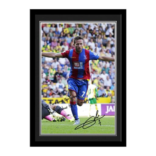 Crystal Palace FC Cabaye Autograph Photo Framed