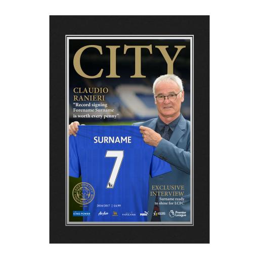 Leicester City FC Magazine Front Cover Photo Folder