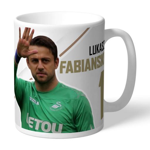 Swansea City AFC Fabianski Autograph Mug