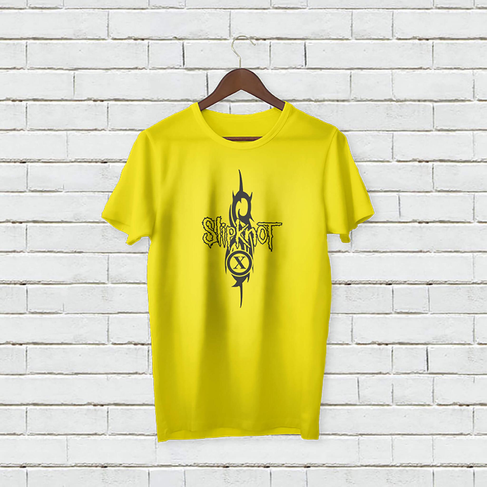 Personalised Slipknot Band Logo T-Shirt 