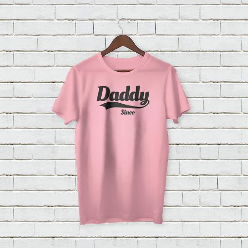 Personalised Daddy since Year T-shirt (1).jpg