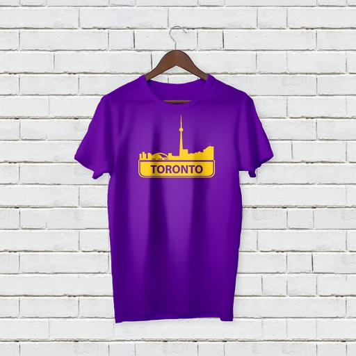 Personalised Text City Of Toronto Logo On T-Shirt (1).jpg