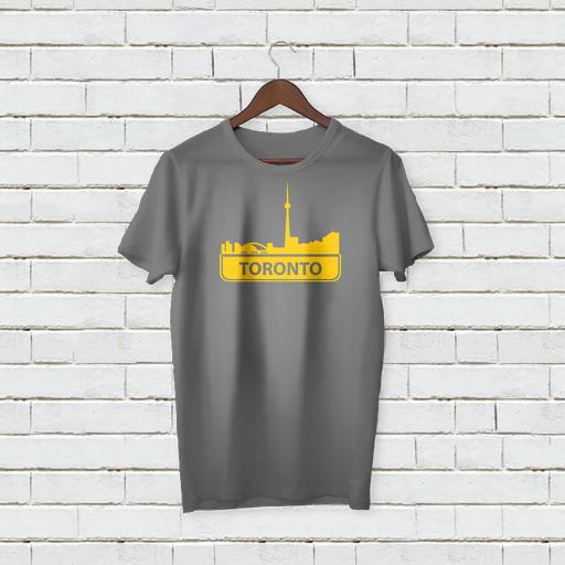 Personalised Text City Of Toronto Logo On T-Shirt (3).jpg