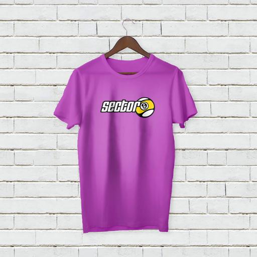 Personalised Sector-9 Brand T-Shirt - Add Your Text/Name