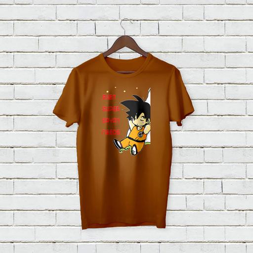 Personalised Text Even Super Sayan Needs Rest T-Shirt (3).jpg