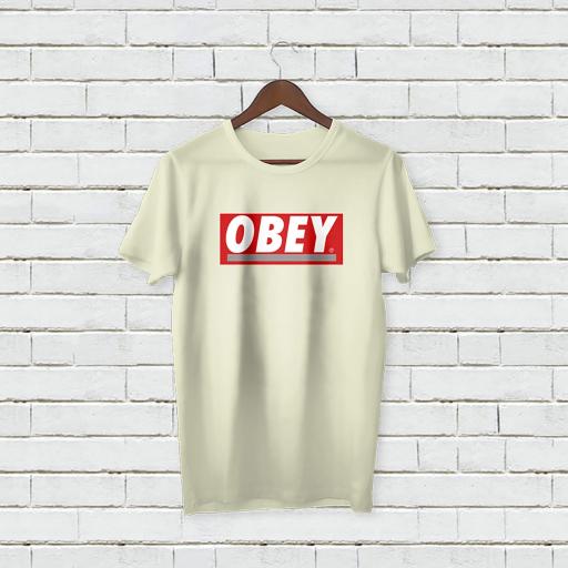 Personalised Text Obey Logo On T-Shirt (2).jpg