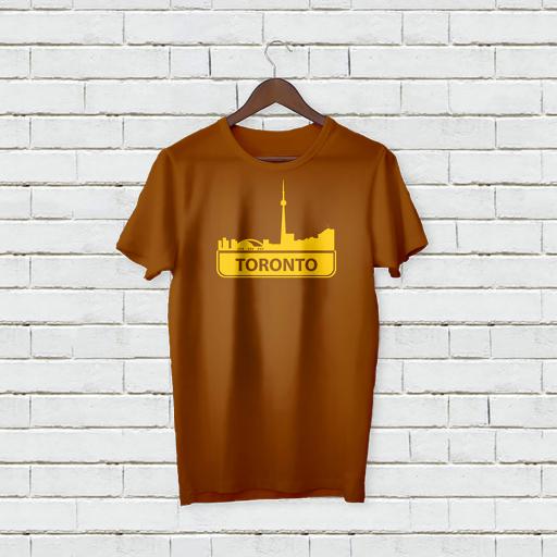 Personalised Text City Of Toronto Logo On T-Shirt (2).jpg