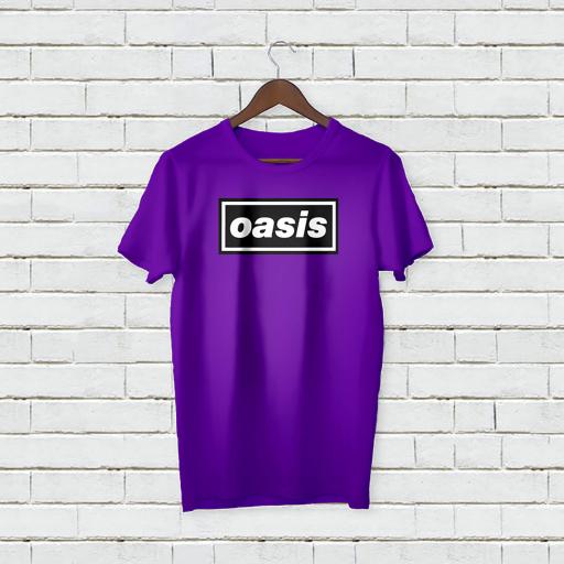 Personalised Oasis text/logo T-Shirt - Add Your Text/Name