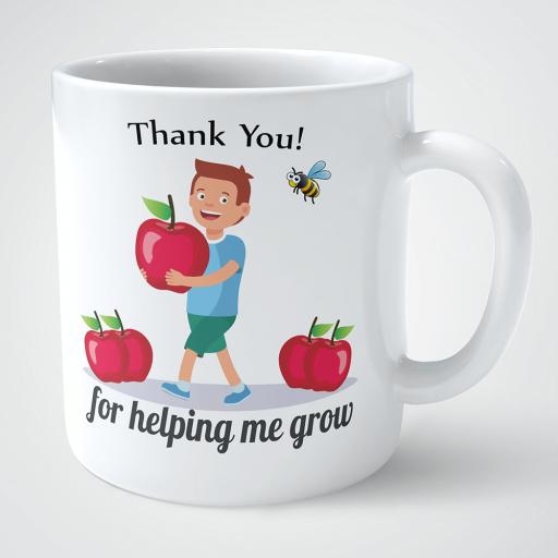 Thank you for helping me grow personalised mug.png