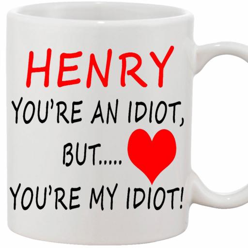 Personalised 'You are an Idiot but You are my Idiot' Mug.jpg