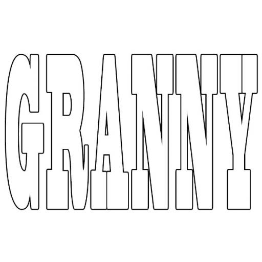 Personalised 'GRANNY' Photo Word Art