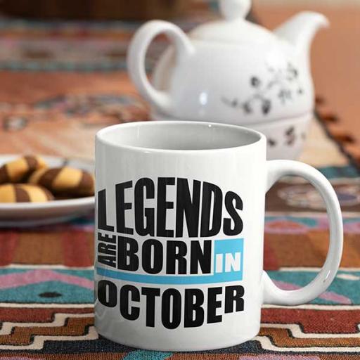 Legends are Born in October Personalised Birthday Mug.jpg