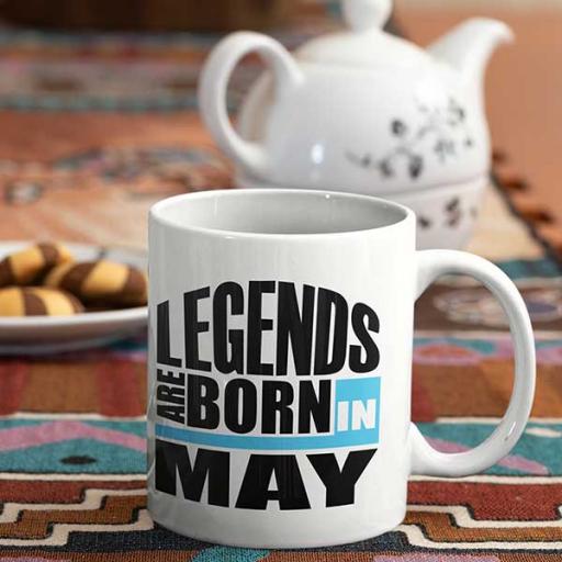 Legends are Born in May Personalised Birthday Mug.jpg