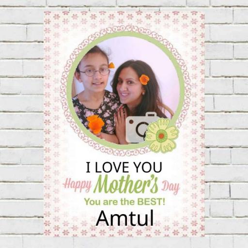 Personalised Mother's Day Postcard - Add Photo &amp; Text