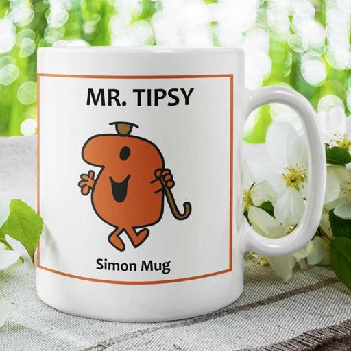 Personalised Mr Tipsy Mug - Add Name