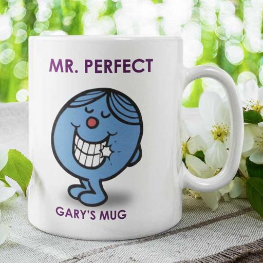 Personalised Mr Perfect Mug - Add Name