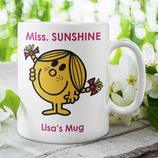 Personalised Ms Sunshine Mug - Add Name