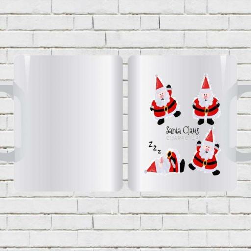 Personalised Santa Claus Mug - Add Photo / Text