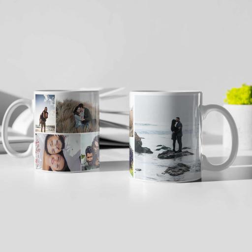 5 Photo Collage Personalised Mug