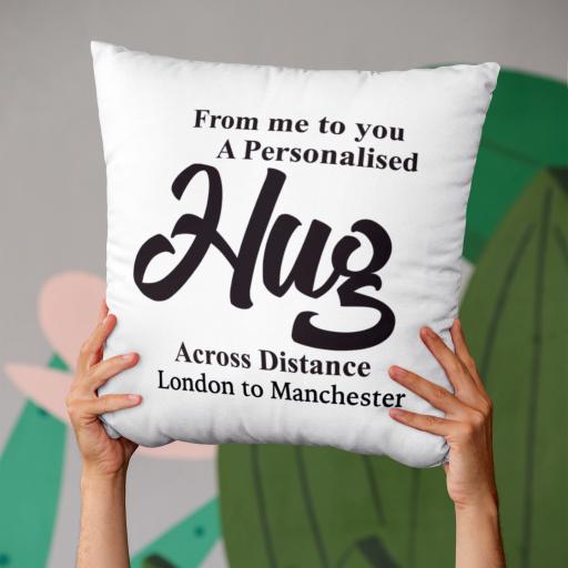 Personalised Me to You HUG Cushion Cover - Add Names/Message
