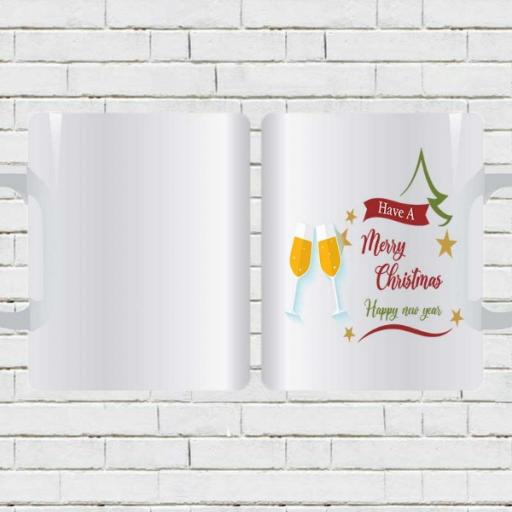 Merry Christmas and Happy New Year - Personalised Mug