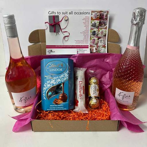 Kylie-Prosecco-and-Lindor-Chocolate-Hamper