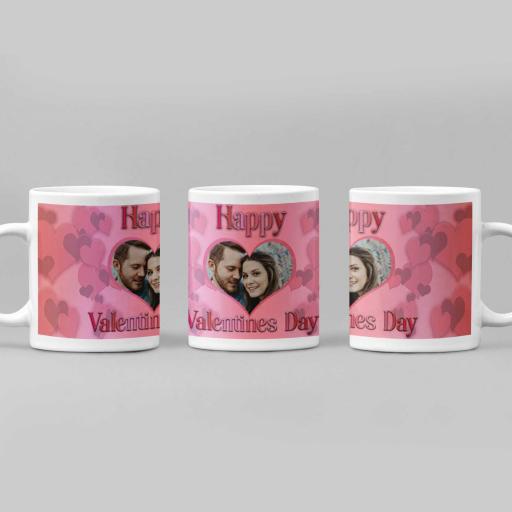 Romantic Valentine's Day Personalised Mug - Upload Photo
