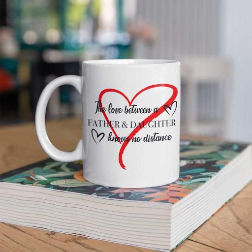 Personalised Father &amp; Daughter Mug - Add Message