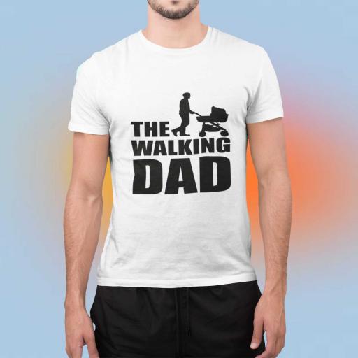 Personalised "The Walking Dad" t-Shirt - Add Name