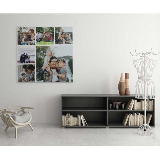 Personalised 6 Photo Collage Canvas