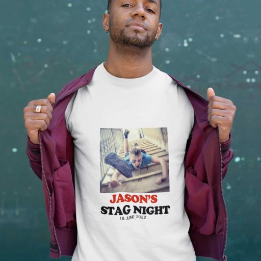 Personalised Stag Night Photo t-Shirt
