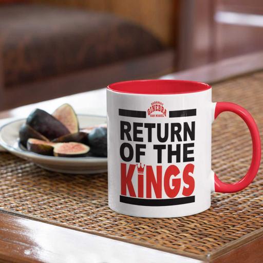 Personalised 'Return of the Kings' Colour Inside Mug - Add Name