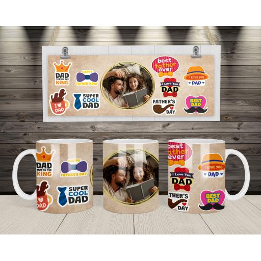 Personalised 'Dad You're the King' Mug
