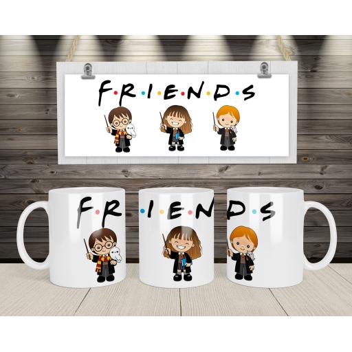 Personalised Harry Potter Inspired Mug For Friends - Add Names
