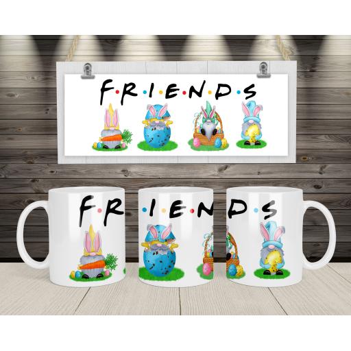 Personalised Gnomes Mug For Friends - Add Names