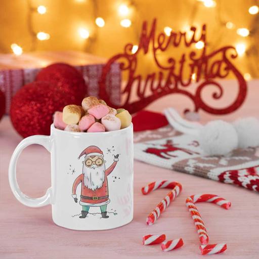 Personalised Santa Mug - Add Name & Photo