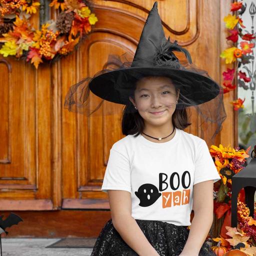 Personalised 'Boo Yah' Halloween t-Shirt