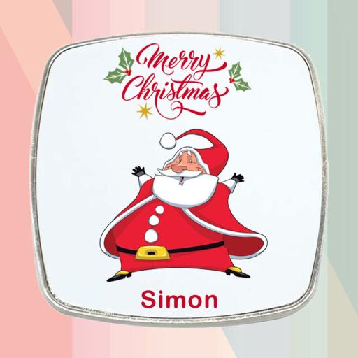 Personalised Santa Fridge Magnet