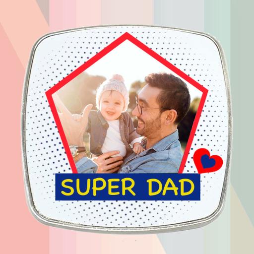 Super Dad - Personalised Fridge Magnet