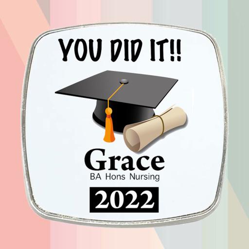 You Did It - Personalised Graduation Fridge Magnet