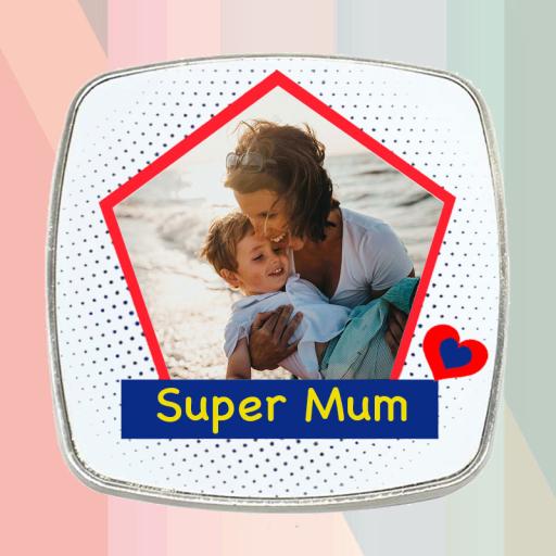 Super Mum - Personalised Fridge Magnet